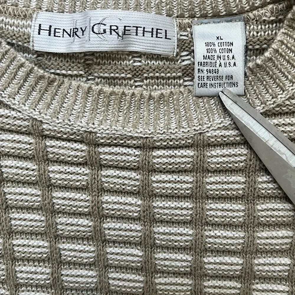 Henry Grethel Sweater MADE IN USA SIZE X-LARGE